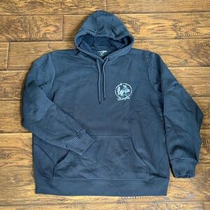 Wrangler Dark Grey Hoodie with Logo